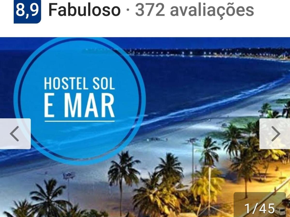 Hostel E Pousada Sol E Mar João Pessoa Exterior foto